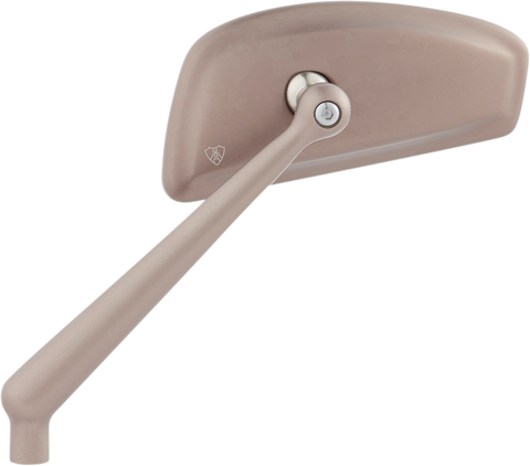 Mirror - Tearchop - Side View - Teardrop - Titanium - Left
