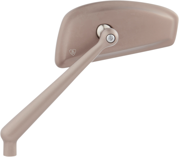 Mirror - Tearchop - Side View - Teardrop - Titanium - Left