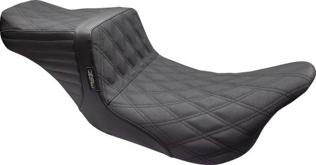 Tailwhip Seat - Double Diamond w/ Grip Tape - Black - FL &