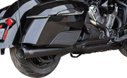 2-into-1 Qualifier Exhaust System - Guardian Black - 49 State - Indian with PowerPlus