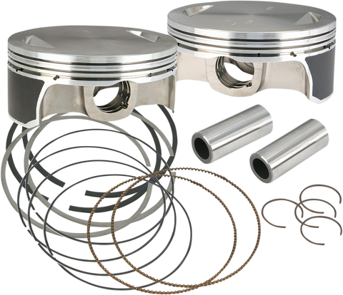 Piston Kit - For Hot Set Up Kits® - 4.125" Standard - 111"/117"/124" Engine