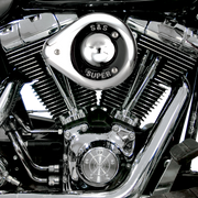Teardrop Air Cleaner Kit - Chrome