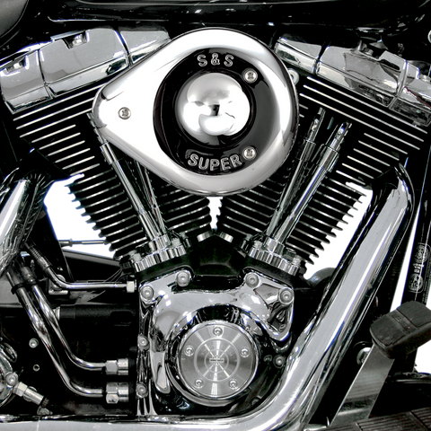 Teardrop Air Cleaner Kit - Chrome