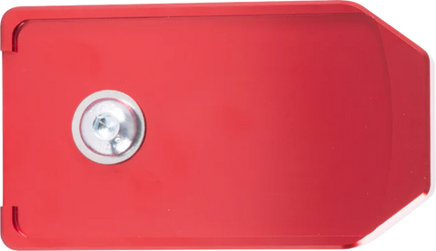 Aggressor Brake Pedal Pad - Red - Touring