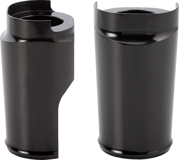 Fat Tire Fork Boot Cover - Black Anodized - Smooth