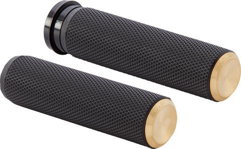 Knurled Grips - TBW - Brass