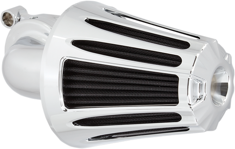 Monster Sucker Air Cleaner Cover - Deep-Cut - Chrome