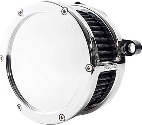 BA Air Cleaner Kit - Chrome with Black Filter - M8