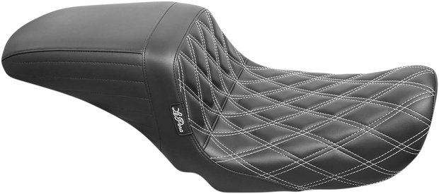 Kickflip Seat - Double Diamond w/White Stitching - Black - FXD &