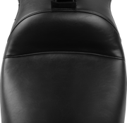Maverick Seat - with Backrest - Smooth - Black - FLH/FLT '23-'24