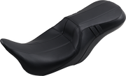 Outcast GT-2 Seat - 2-Up - w/o Backrest - Black Carbon Fiber Inlay - FL '08-'23