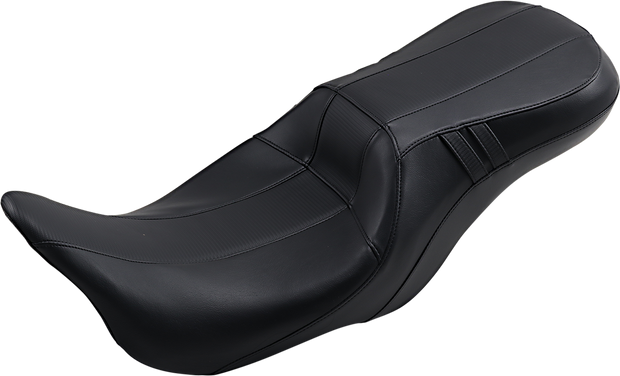 Outcast GT-2 Seat - 2-Up - w/o Backrest - Black Carbon Fiber Inlay - FL &