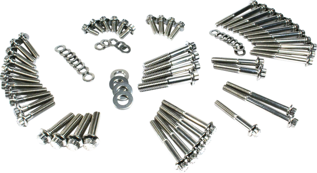 Fastener Kit - External Primary/Transmission - 12-Point - FX