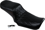 Cherokee Seat - Diamond Pleated - Black - FL/FX '06-'17