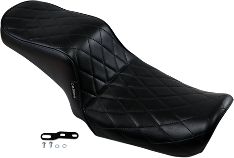 Cherokee Seat - Diamond Pleated - Black - FL/FX &