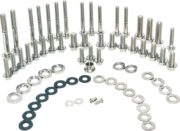 Fastener Kit - External Engine - 12-Point - XL