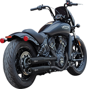Grand National Slip-On Mufflers - Black - Race Only