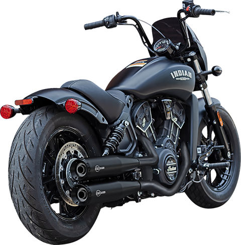 Grand National Slip-On Mufflers - Black - Race Only