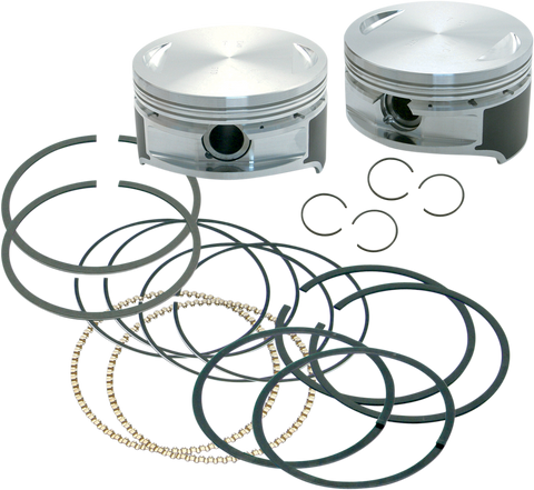 Piston Kit -106" Stroker - 3.875" Standard - 95"-103" Motors