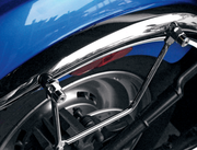 Metric Saddlebag Support - Chrome