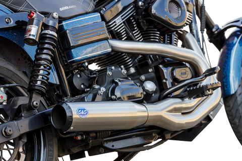 2-into-1 Qualifier Exhaust System - Brushed