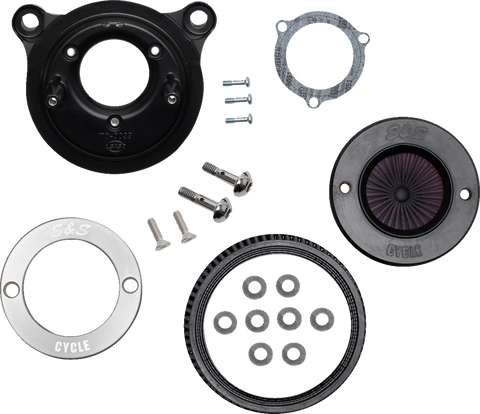 Air Stinger Stealth Air Cleaner Kit - Chrome Ring