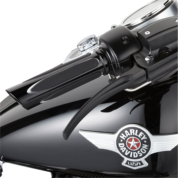 Deep Cut Comfort Series Grips - Cable - Black