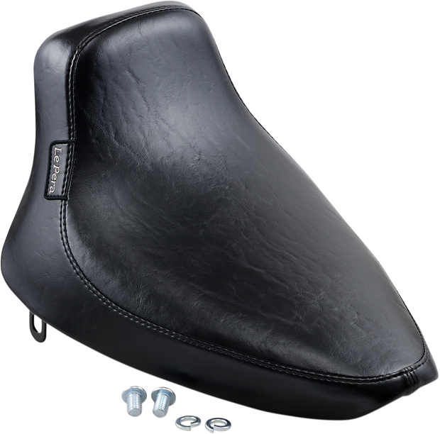 Silhouette Solo Seat - Smooth - Black - Softail &