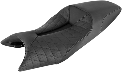 LS Track Seat - Lattice Stitched - Black - FTR1200