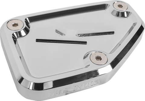 Master Cylinder Cover - Brake - Front - Chrome