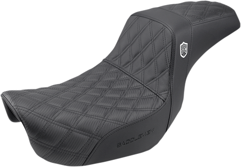 Pro Series SDC Performance Seat - w/o Backrest - Lattice Stitch/Lumbar Gripper - FLD/FXD &