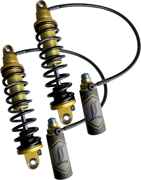 REVO ARC Remote Reservoir Shocks - Heavy Duty - Gold - 14"