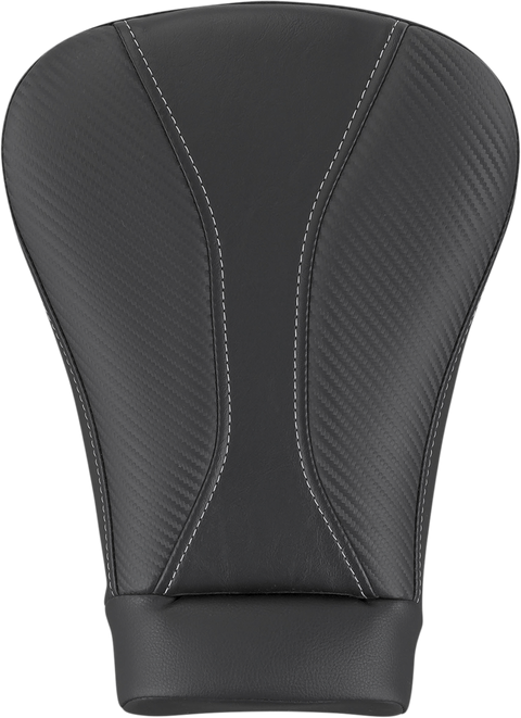 Dominator Pillion Pad - Sport - Black w/ Gray Stitching - FL &