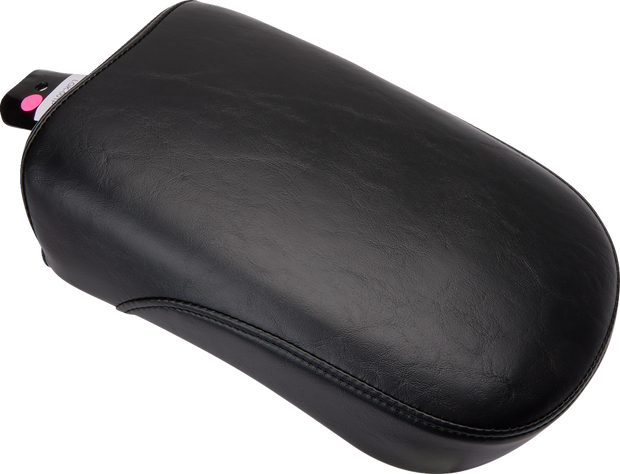 Bare Bones Pillion Pad - Smooth - Black - FL/FXD &