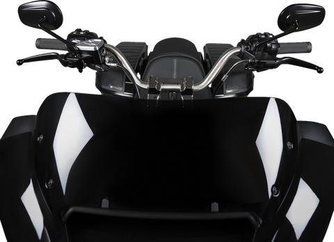 1" Handlebar - High Bend - Stainless Steel