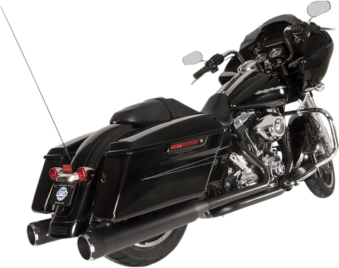El Dorado Dual Exhaust System - Black - Black Thruster