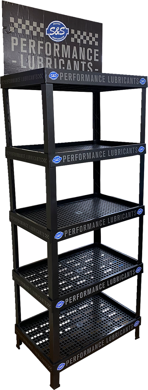 5-Shelf Oil Display