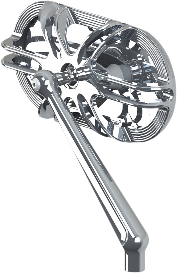 Mirror - Side View - Caged Series/Deep Cut - Chrome - Right