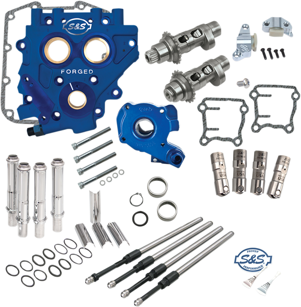 Cam Chest with Plate Kit - 585CE - Easy Start Cams - Twin Cam ...