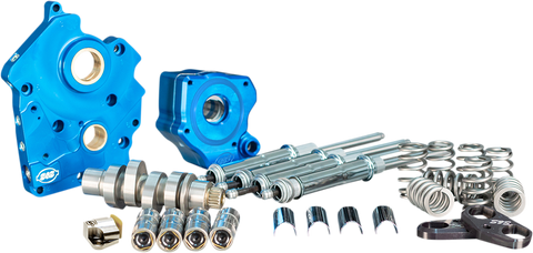 Cam Chest Kit with Plate - Chain Drive - Water Cooled - 540 Cam - Chrome Pushrods - M8