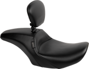 Outcast Seat - With Backrest - Plain - FLH/FLT '23-'24