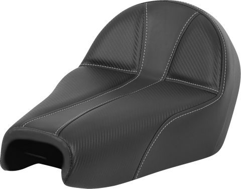 Dominator Seat - Black w/ Silver Stitching - XL &