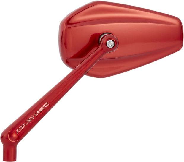 Mirror - Mini/Stocker - Side View - Hexagon - Red - Left