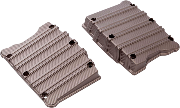 Rocker Box Covers - 10 Gauge - Titanium