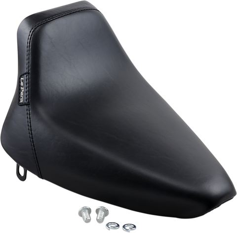 Bare Bones Solo Seat - Smooth - Black - FL/FX &