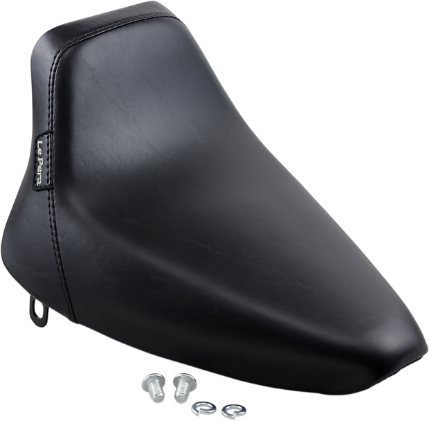 Bare Bones Solo Seat - Smooth - Black - FL/FX &