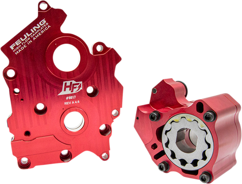 Race Series Oil Pump with Plate - Oil Cooled - M8