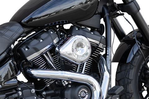 Mini Teardrop Stealth Air Cleaner Kit - Chrome