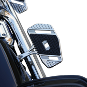 Forged Floorboard Mounts - Passenger - Chrome