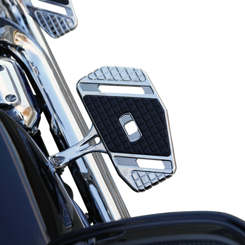 Forged Floorboard Mounts - Passenger - Chrome